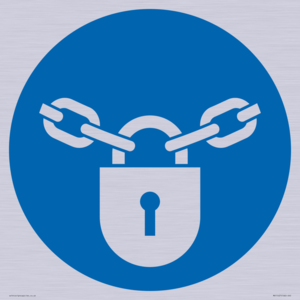 Mandatory: Keep locked